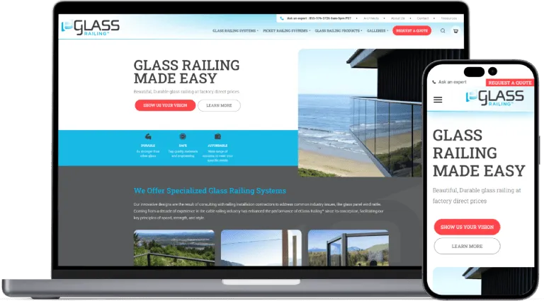 Eglass Railing